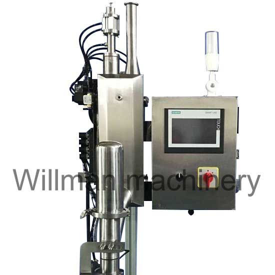 Liquid nitrogen dosing machine